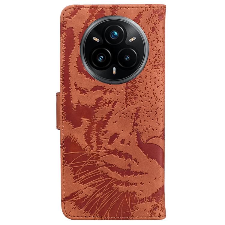 For Realme 14 Pro+ Tiger Embossing Pattern Flip Leather Phone Case