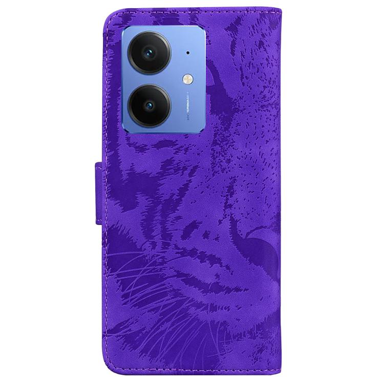 For Realme Neo7 SE Tiger Embossing Pattern Flip Leather Phone Case