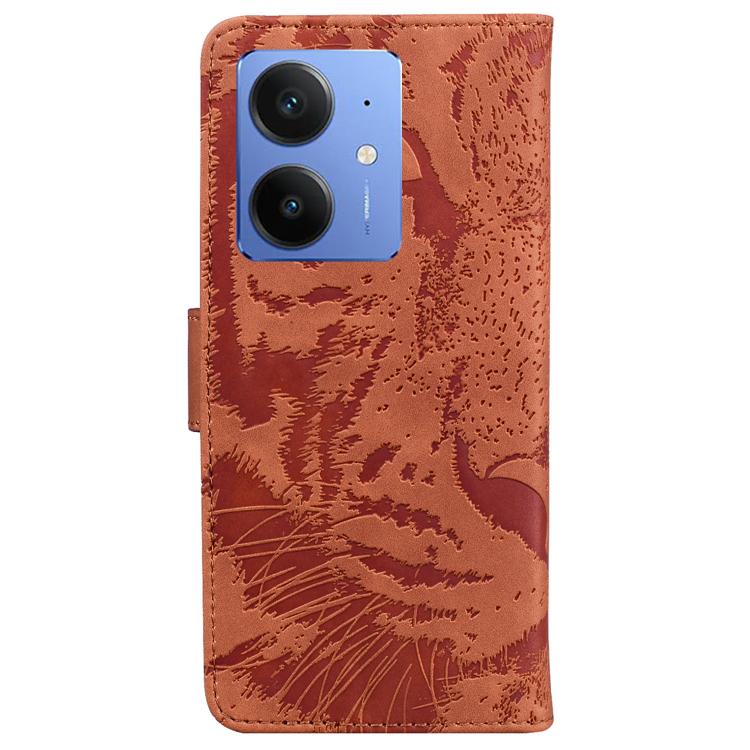 For Realme Neo7 SE Tiger Embossing Pattern Flip Leather Phone Case