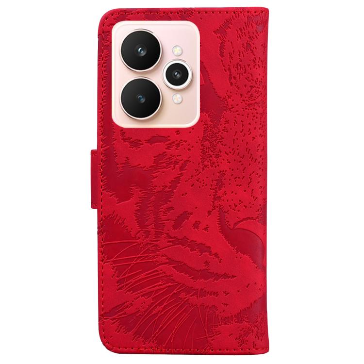 For Realme 15 5G / Realme 15 Pro 5G Tiger Embossing Pattern Flip Leather Phone Case