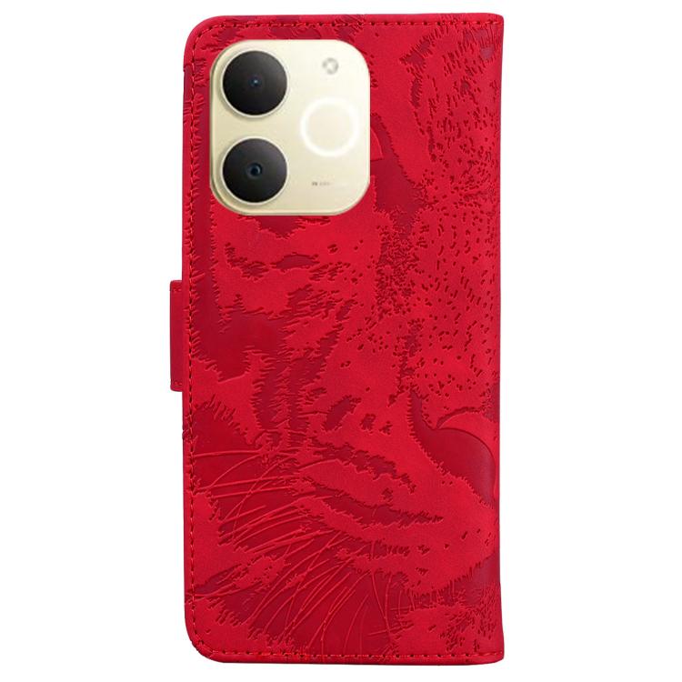 For Realme Narzo 80 Lite 4G / C71 India Tiger Embossing Pattern Flip Leather Phone Case