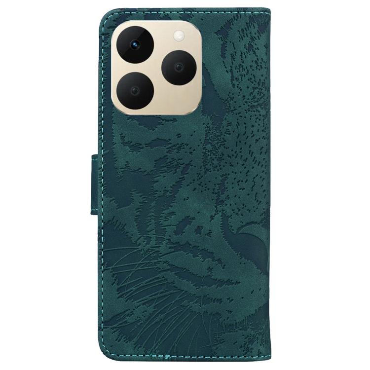 For Realme 15T 5G Tiger Embossing Pattern Flip Leather Phone Case