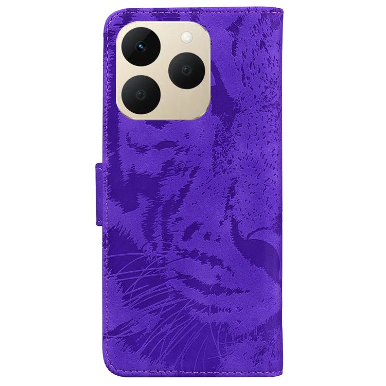 For Realme 15T 5G Tiger Embossing Pattern Flip Leather Phone Case