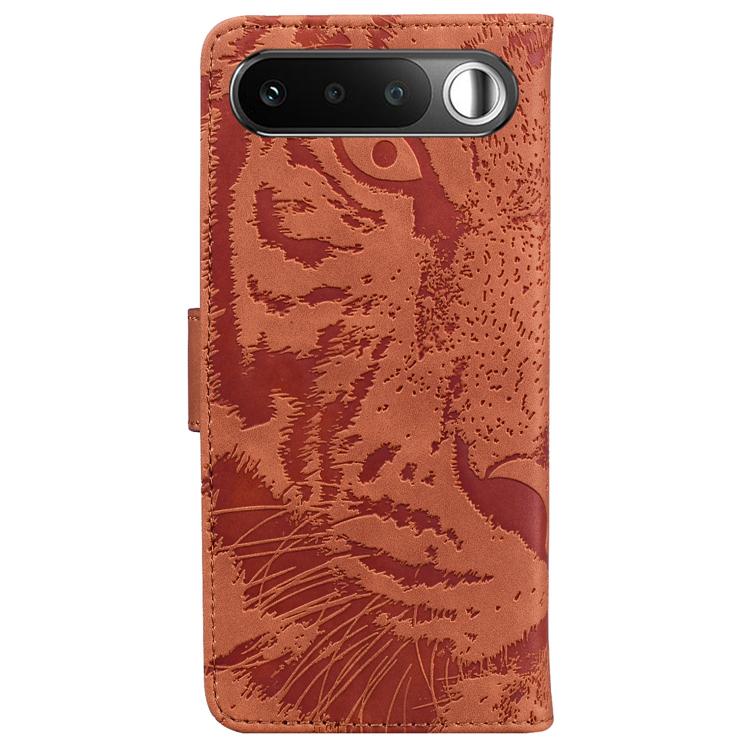 For Realme 16 5G Tiger Embossing Pattern Flip Leather Phone Case
