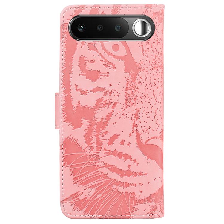 For Realme 16 5G Tiger Embossing Pattern Flip Leather Phone Case
