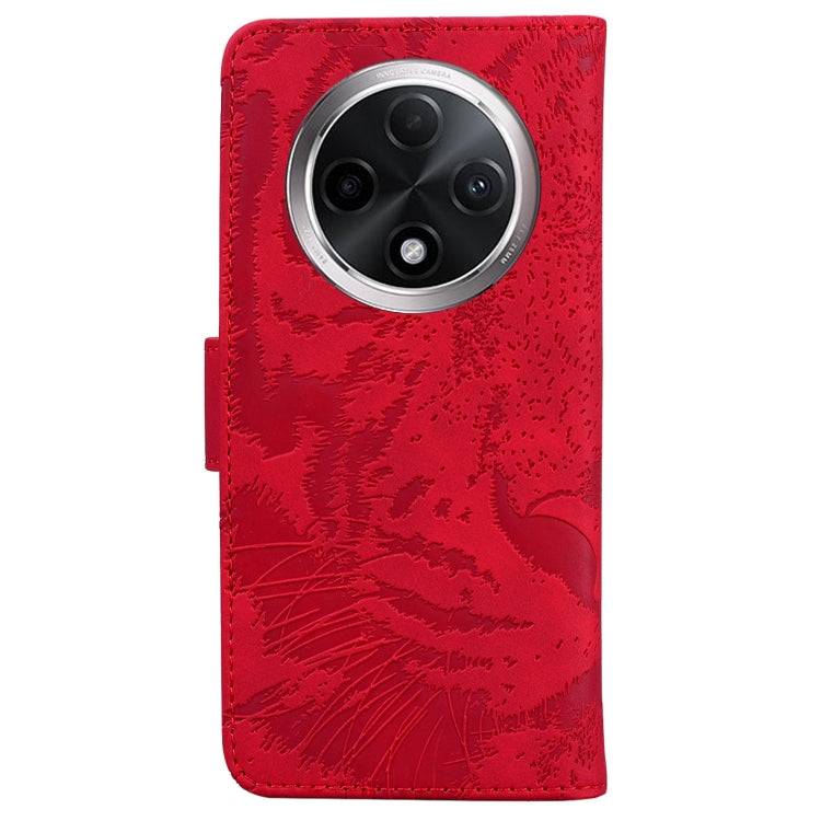 For OPPO A3 Pro 5G Tiger Embossing Pattern Flip Leather Phone Case