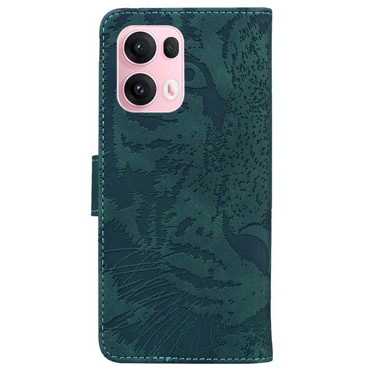 For OPPO Reno13 Pro Global Tiger Embossing Pattern Flip Leather Phone Case