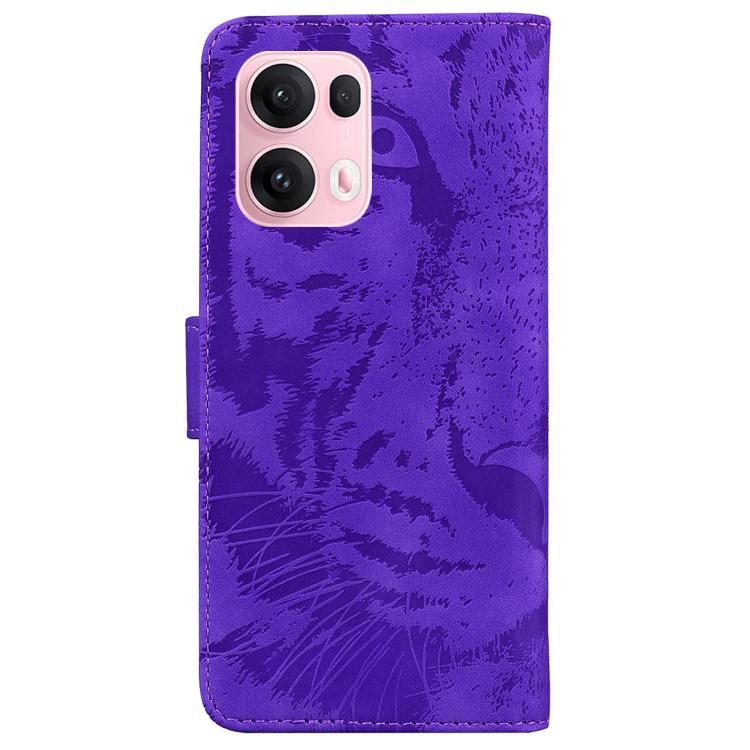 For OPPO Reno13 Pro Global Tiger Embossing Pattern Flip Leather Phone Case