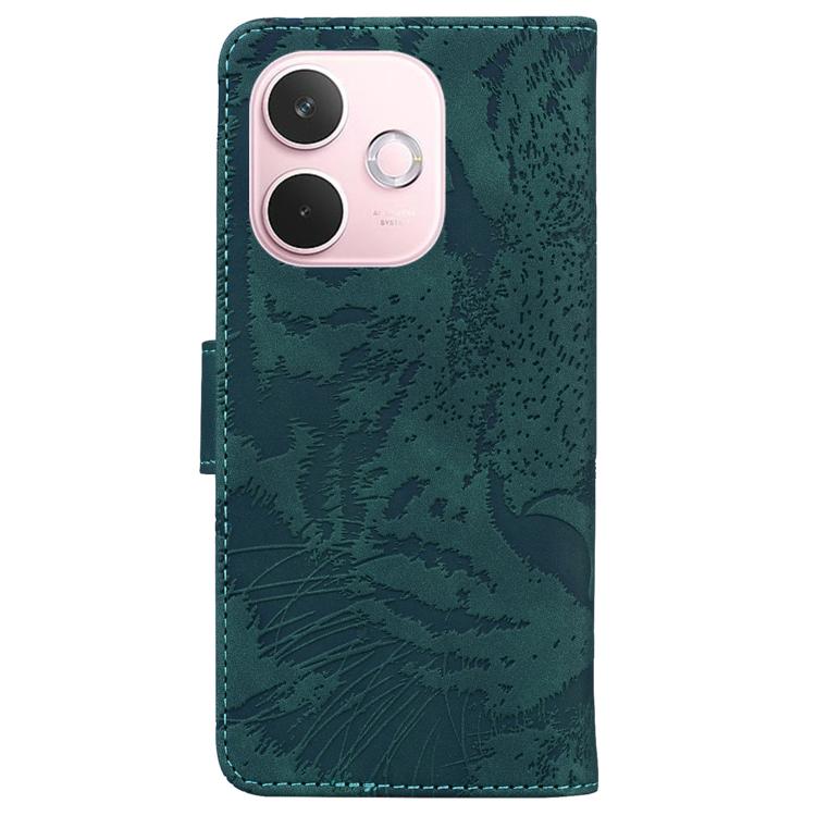 For OPPO A5 Pro 5G Tiger Embossing Pattern Flip Leather Phone Case