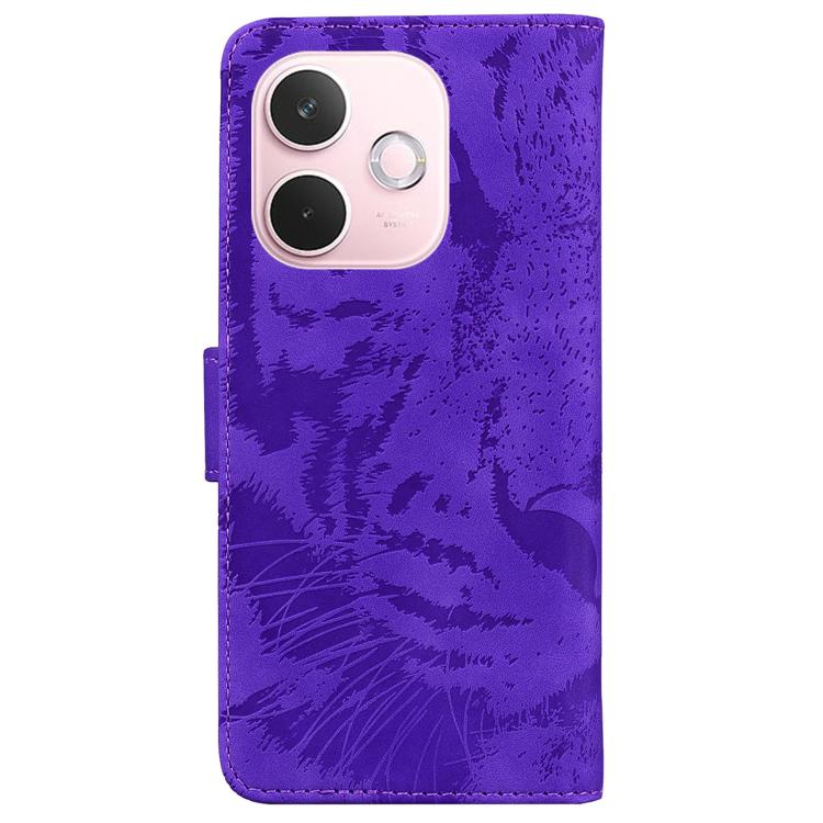 For OPPO A5 Pro 5G Tiger Embossing Pattern Flip Leather Phone Case
