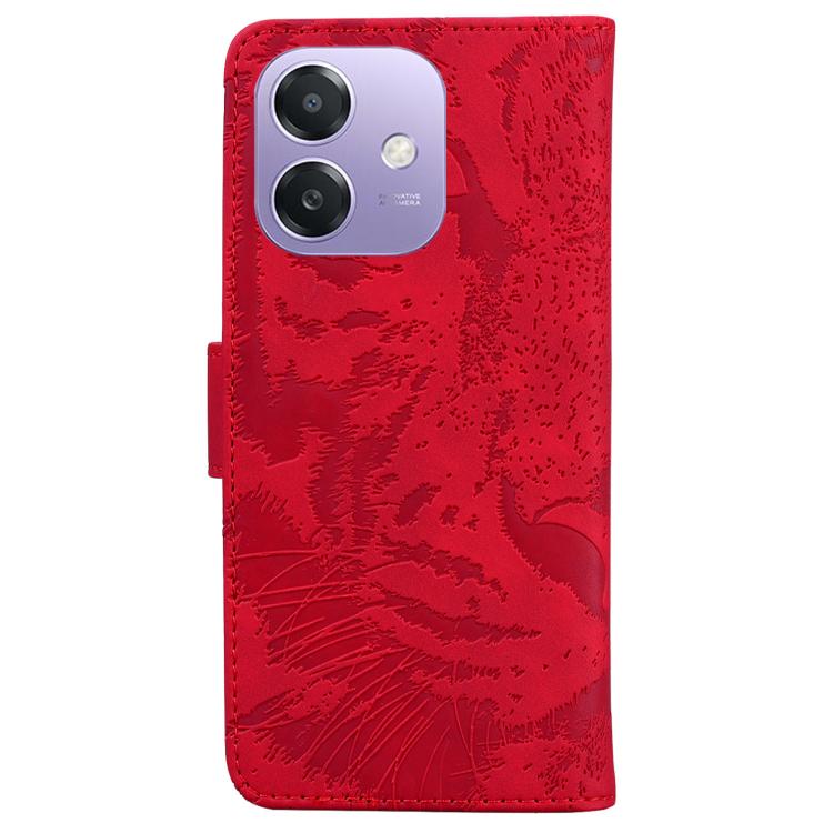 For OPPO A5x 5G / A3 4G / 5G / A3x 4G / 5G Tiger Embossing Pattern Flip Leather Phone Case
