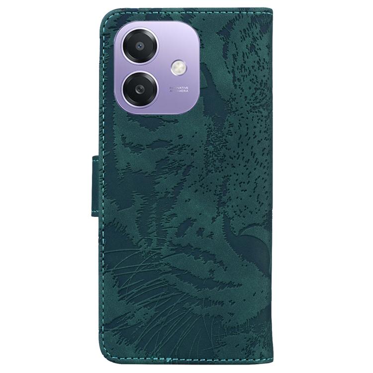 For OPPO A5x 5G / A3 4G / 5G / A3x 4G / 5G Tiger Embossing Pattern Flip Leather Phone Case