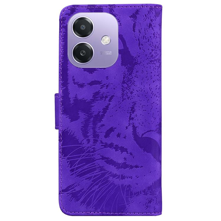 For OPPO A5x 5G / A3 4G / 5G / A3x 4G / 5G Tiger Embossing Pattern Flip Leather Phone Case