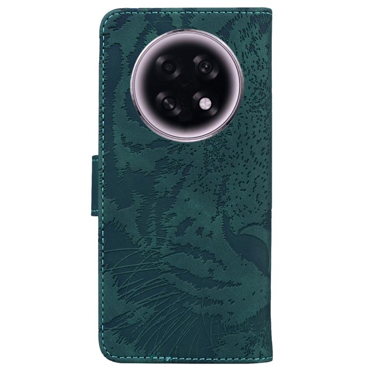 For OPPO A6 GT 5G Tiger Embossing Pattern Flip Leather Phone Case