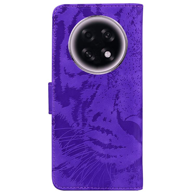 For OPPO A6 GT 5G Tiger Embossing Pattern Flip Leather Phone Case