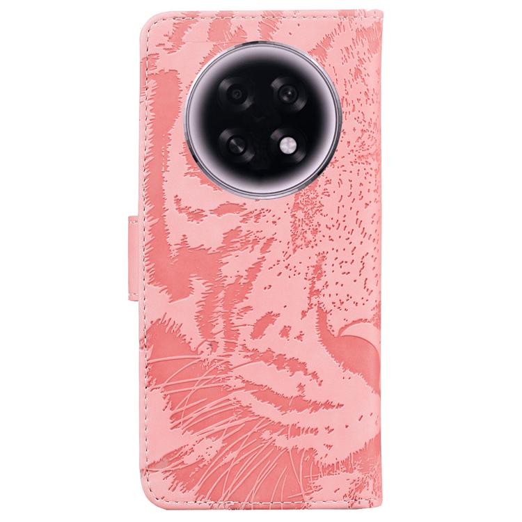For OPPO A6 GT 5G Tiger Embossing Pattern Flip Leather Phone Case