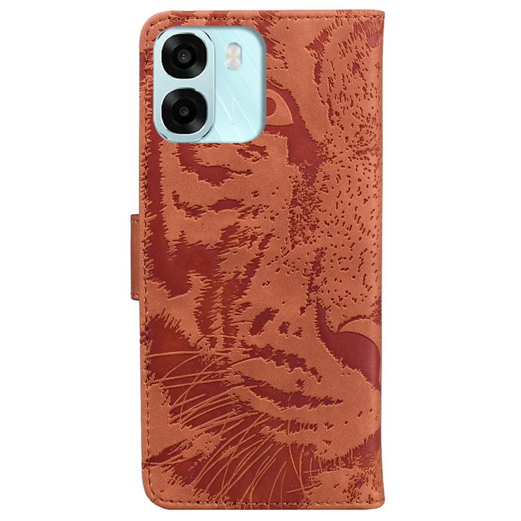 For OPPO A6 / A6s / A6t / A6x 4G / 5G Global Tiger Embossing Pattern Flip Leather Phone Case