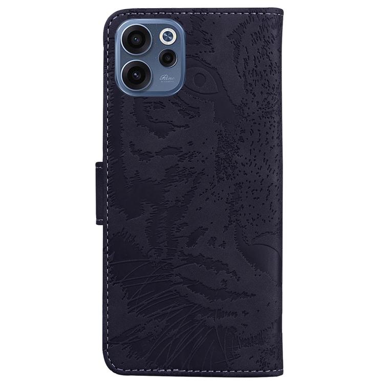 For OPPO Reno15 F 5G Global Tiger Embossing Pattern Flip Leather Phone Case