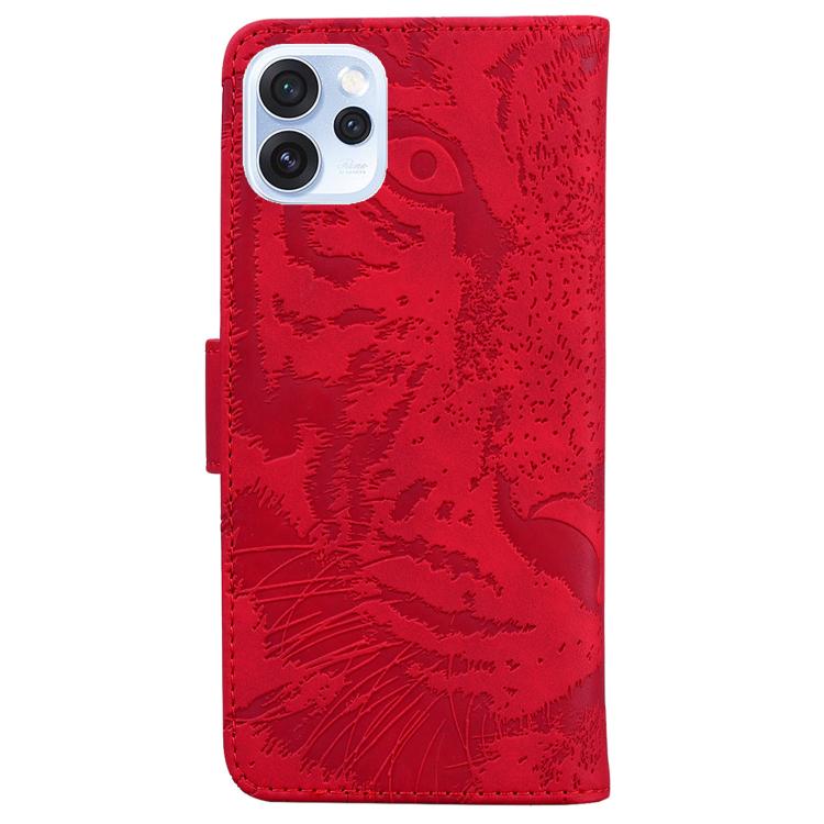 For OPPO Reno15 Pro 5G / Reno15 Pro Mini 5G Tiger Embossing Pattern Flip Leather Phone Case
