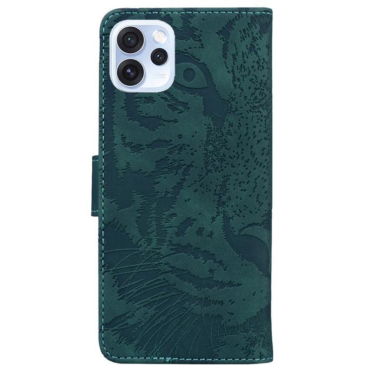 For OPPO Reno15 Pro 5G / Reno15 Pro Mini 5G Tiger Embossing Pattern Flip Leather Phone Case