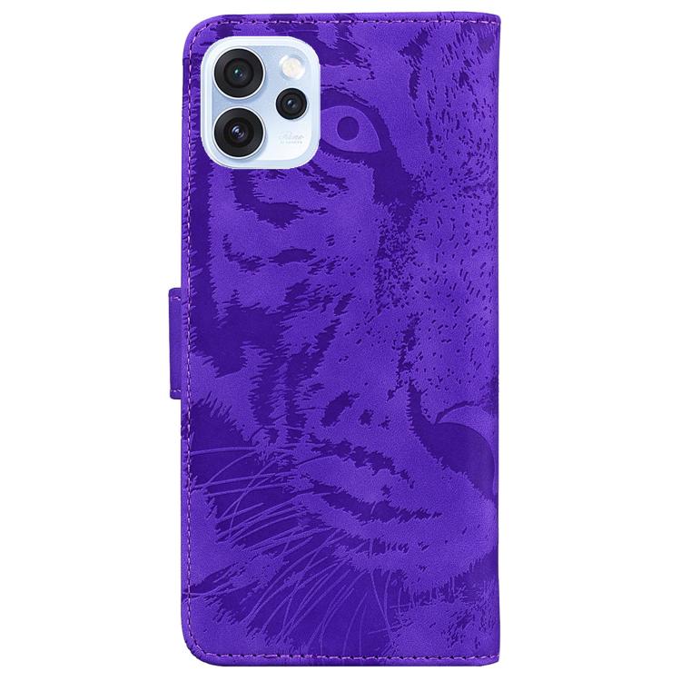 For OPPO Reno15 Pro 5G / Reno15 Pro Mini 5G Tiger Embossing Pattern Flip Leather Phone Case