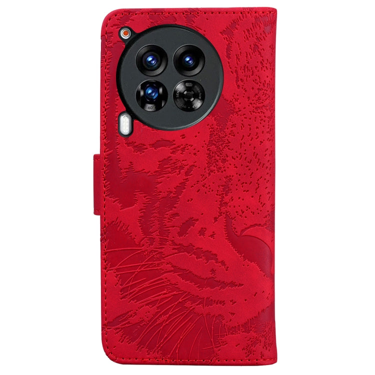 For Tecno Camon 30 Premier 5G Tiger Embossing Pattern Flip Leather Phone Case