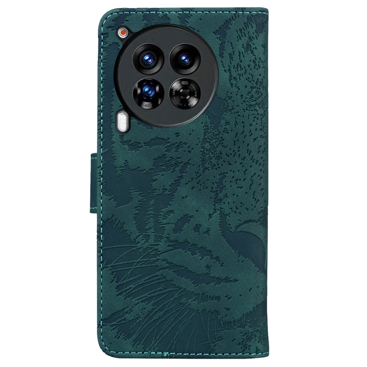 For Tecno Camon 30 Premier 5G Tiger Embossing Pattern Flip Leather Phone Case