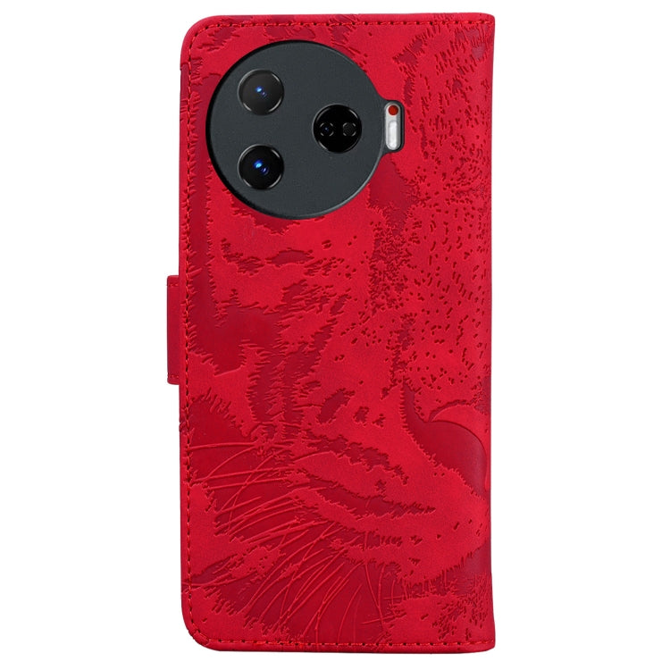For Tecno Camon 30 Pro Tiger Embossing Pattern Flip Leather Phone Case