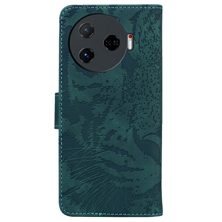 For Tecno Camon 30 Pro Tiger Embossing Pattern Flip Leather Phone Case