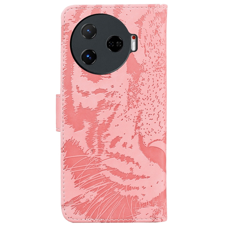 For Tecno Camon 30 Pro Tiger Embossing Pattern Flip Leather Phone Case