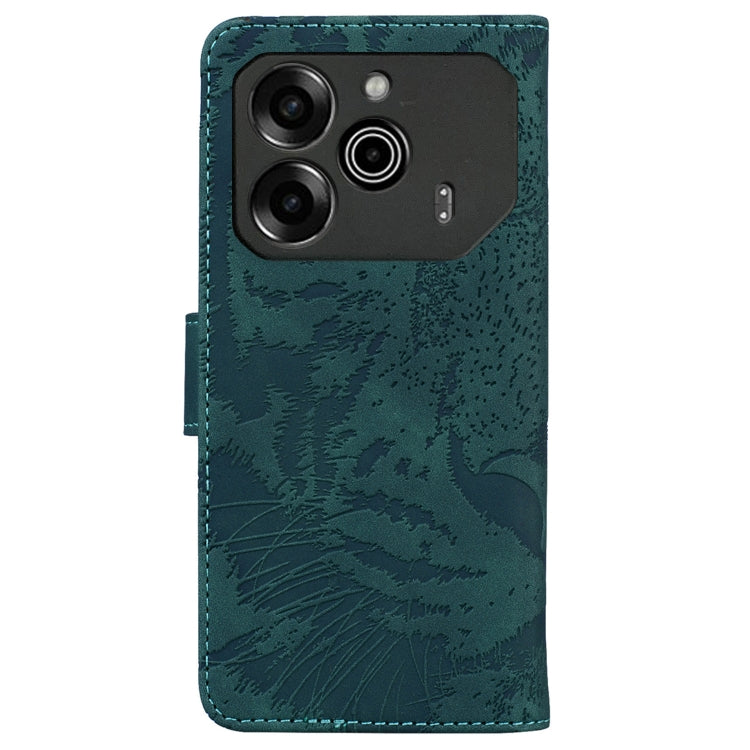For Tecno Pova 6 / Pova 6 Pro Tiger Embossing Pattern Flip Leather Phone Case