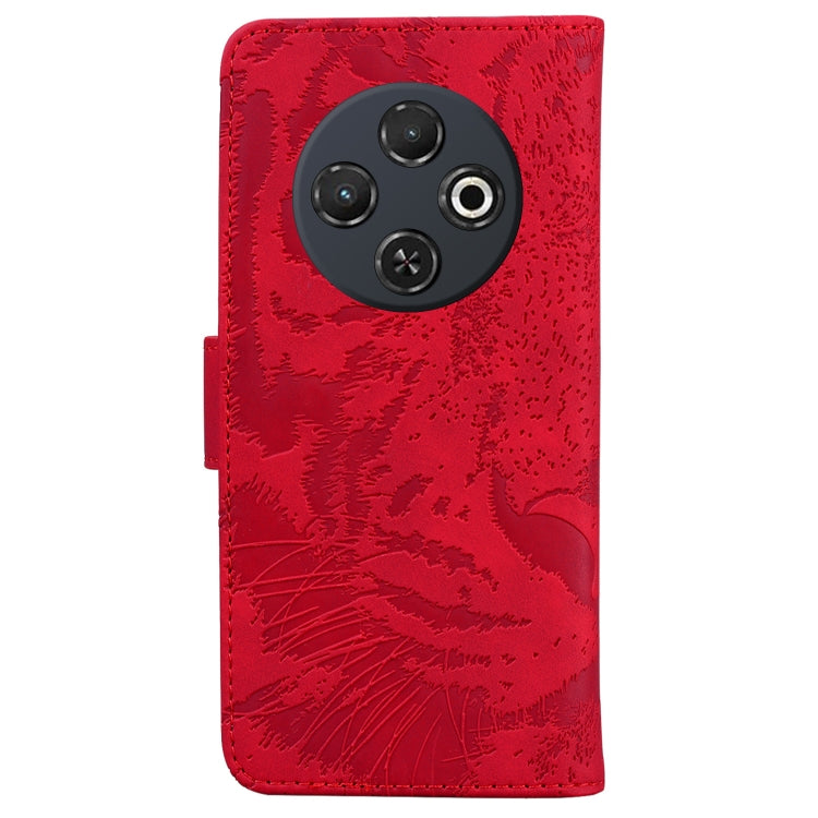 For Tecno Spark 30C Tiger Embossing Pattern Flip Leather Phone Case