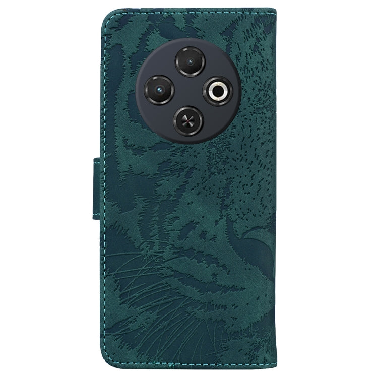 For Tecno Spark 30C Tiger Embossing Pattern Flip Leather Phone Case