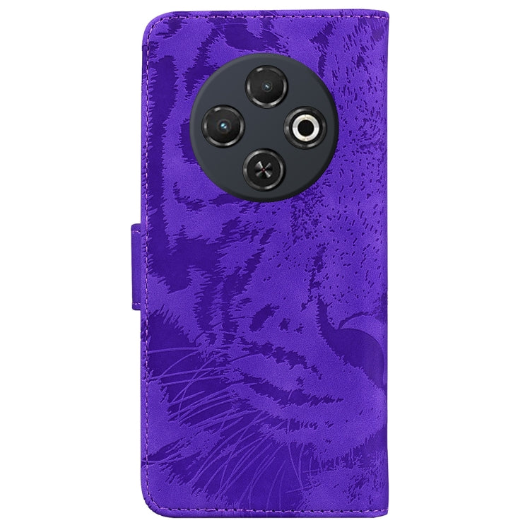 For Tecno Spark 30C Tiger Embossing Pattern Flip Leather Phone Case