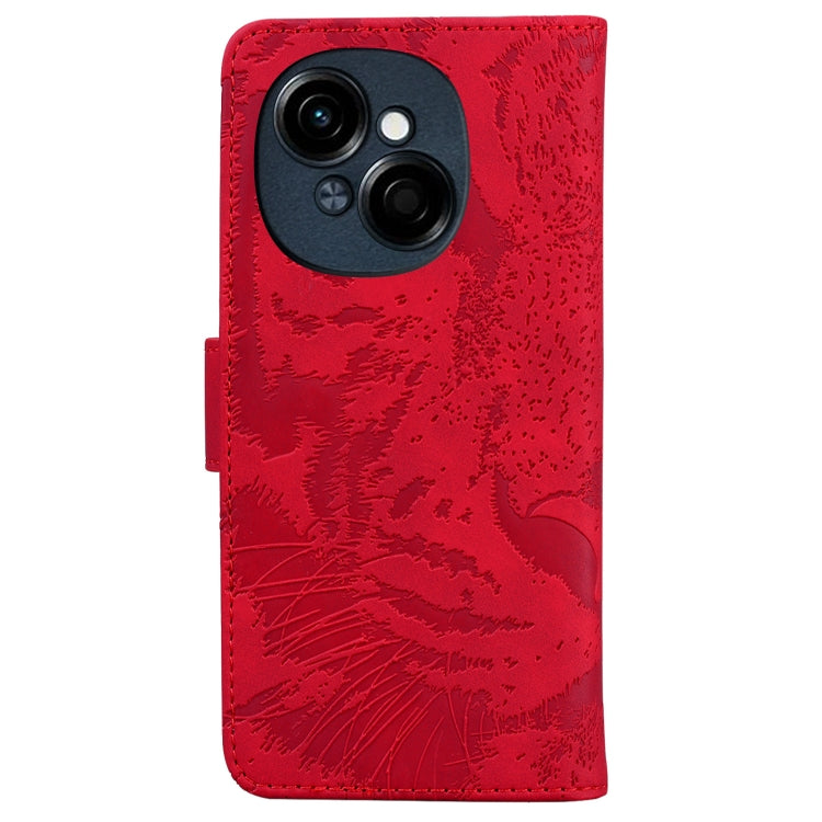 For Tecno Spark Go 1 / Pop 9 Pro Tiger Embossing Pattern Flip Leather Phone Case