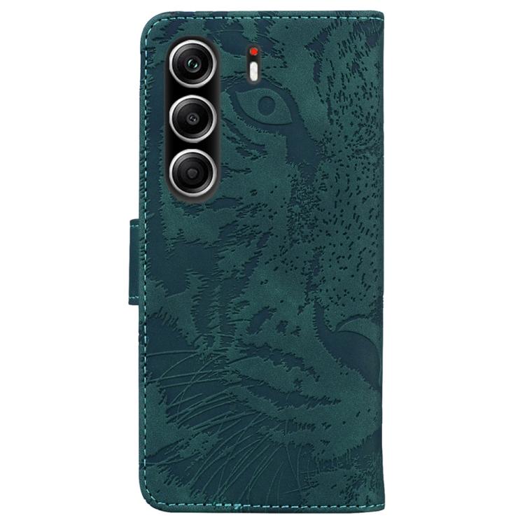For Tecno Camon 40 Pro 4G Tiger Embossing Pattern Flip Leather Phone Case