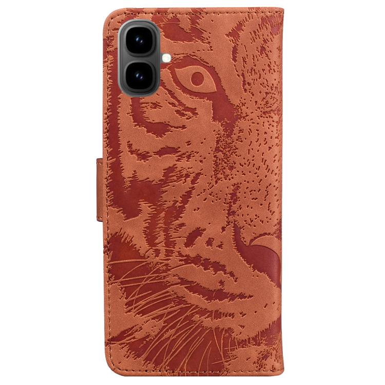 For Tecno Pop 10 / Spark Go 2 4G Tiger Embossing Pattern Flip Leather Phone Case