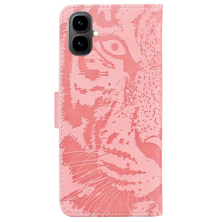 For Tecno Pop 10 / Spark Go 2 4G Tiger Embossing Pattern Flip Leather Phone Case