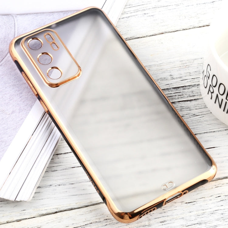 For Huawei P40 SULADA Colorful Edge Series Shockproof TPU + Electroplated Edge Protective Case