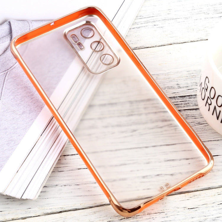 For Huawei P40 SULADA Colorful Edge Series Shockproof TPU + Electroplated Edge Protective Case