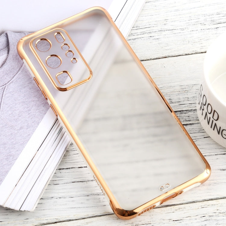 For Huawei P40 Pro SULADA Colorful Edge Series Shockproof TPU + Electroplated Edge Protective Case