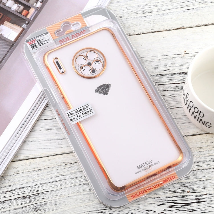 For Huawei Mate 30 Pro SULADA Colorful Edge Series Shockproof TPU + Electroplated Edge Protective Case