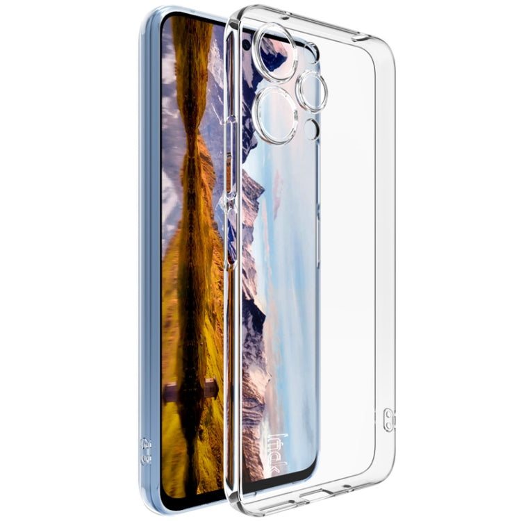 For Xiaomi Redmi 12 4G imak UX-5 Series Transparent Shockproof TPU Protective Case(Transparent)