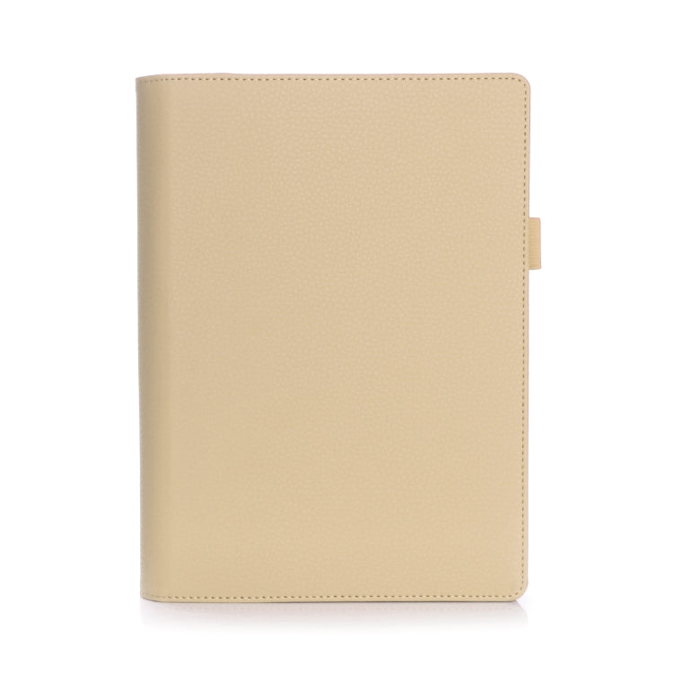 For Lenovo YOGA Tab3 Plus 10 TB-X703F / Pro 10 TB-X90F Frosted Litchi Texture PU Horizontal Flip Leather Case with Holder & Card Slots & Hand Strap