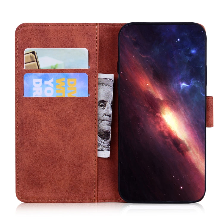 For iPhone 17e / 16e Tiger Embossing Pattern Leather Phone Case
