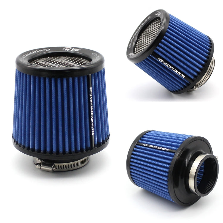 XH-UN077-079 Car High Flow Cold Cone Engine Air Intake Filter, Size: