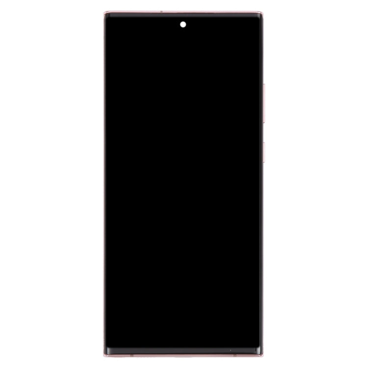For Samsung Galaxy Note20 Ultra 5G SM-N986B 6.78 inch OLED LCD Screen Digitizer Full Assembly with Frame  - Gold