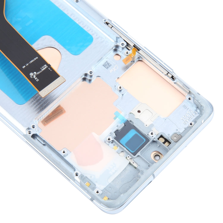 For Samsung Galaxy S20+ 4G/5G SM-G985/986 6.67 inch OLED LCD Screen Digitizer Full Assembly with Frame  - Blue