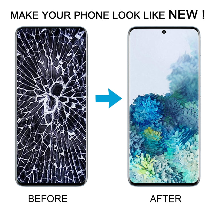 For Samsung Galaxy S20+ 4G/5G SM-G985/986 6.67 inch OLED LCD Screen Digitizer Full Assembly with Frame  - Blue