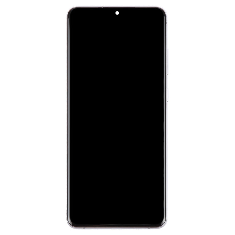 For Samsung Galaxy S20 Ultra 4G/5G SM-G988 6.67 inch OLED LCD Screen Digitizer Full Assembly with Frame  - Grey